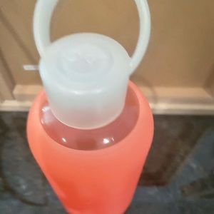 bkr glass water bottle 500ml ROSY